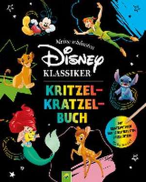 Meine schönsten Disney Klassiker Kritzel-Kratzel-Buch de Schwager & Steinlein Verlag