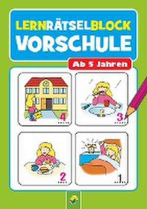 Lernrätselblock Vorschule | Für Kinder ab 5 Jahren