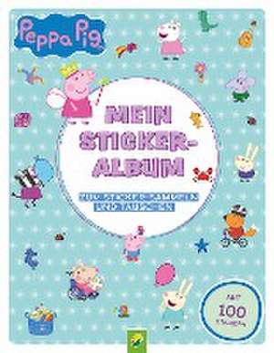 Peppa Pig Mein Stickeralbum mit 100 Stickern de Schwager & Steinlein Verlag