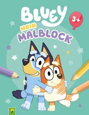 Bluey Mein Malblock de Schwager & Steinlein Verlag