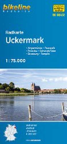 Radkarte Uckermark 1 : 75.000 (RK-BRA02) de Esterbauer Verlag