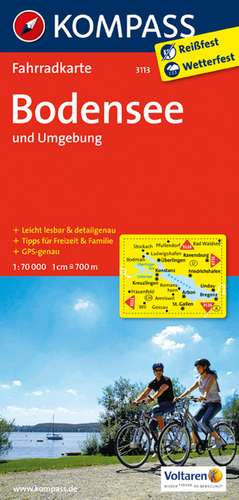 Bodensee und Umgebung 1 : 70 000