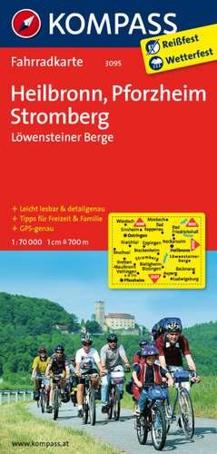 Heilbronn - Pforzheim - Stromberg - Löwensteiner Berge 1 : 70 000