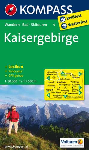 Kaisergebirge 1 : 50 000