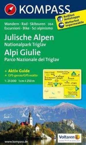 Julische Alpen - Alpi Giulie 1 : 25 000