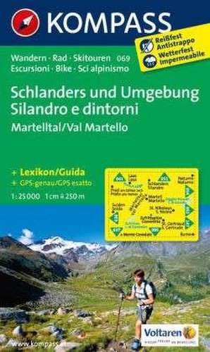 Schlanders und Umgebung / Silandro e dintorni 1 : 25 000