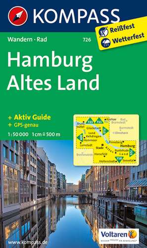 Hamburg - Altes Land 1 : 50 000 de Kompass-Karten Gmbh