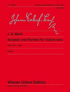 Sonaten und Partiten de Johann Sebastian Bach