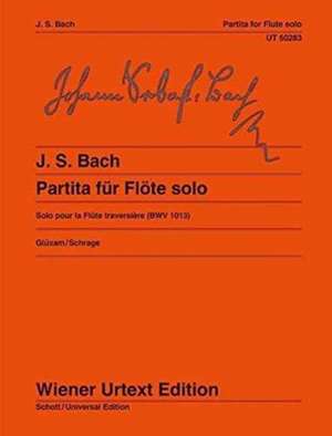 Partita a-Moll für Flöte solo de Johann Sebastian Bach