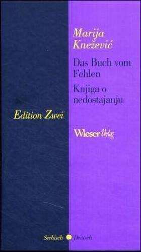 Das Buch vom Fehlen /Knjiga o nedostajanju de Marija Knezevic