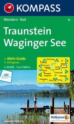 Traunstein - Waginger See 1 : 50 000