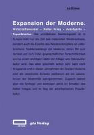 Expansion der Moderne de Juerg Albrecht