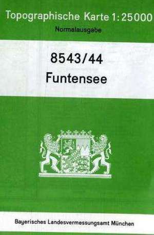 Funtensee 1 : 25 000