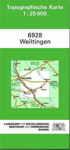 Weiltingen 1 : 25 000