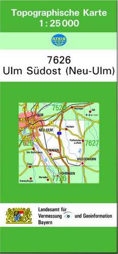 Ulm Südost (Neu-Ulm) 1 : 25 000