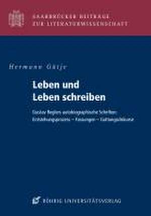 Leben und Leben schreiben de Hermann Gätje