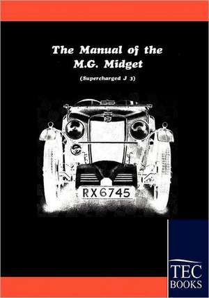 Manual for the MG Midget Supercharged de Anonym Anonym