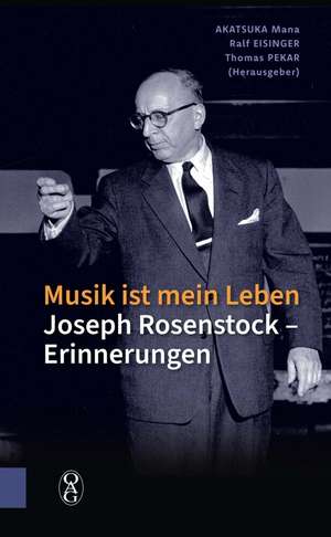 Musik ist mein Leben de Joseph Rosenstock