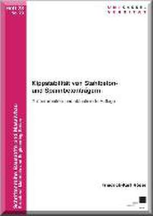 Kippstabilität von Stahlbeton- und Spannbetonträgern de Friedrich-Karl Röder