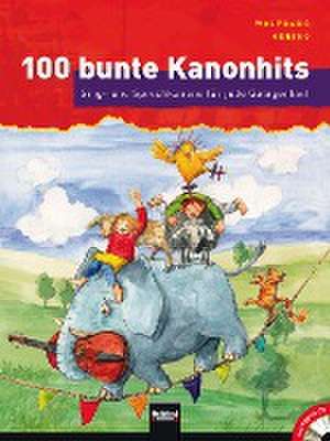 100 bunte Kanonhits. Paket (Buch und Audio-CDs) de Wolfgang Hering