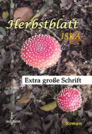 Herbstblatt. Großdruck