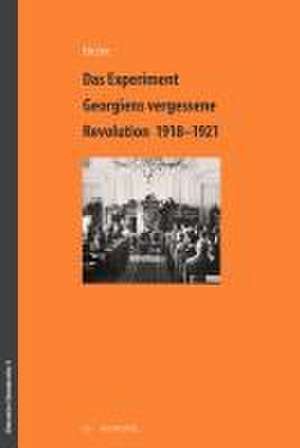 Das Experiment¿- Georgiens vergessene Revolution 1918-1921 de Eric Lee