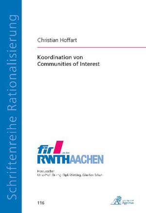 Koordination von Communities of Interest de Christian Hoffart