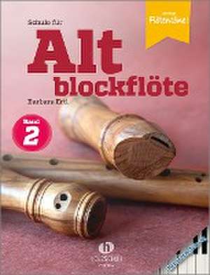 Schule für Altblockflöte 2 - Klavierbegleitung de Barbara Ertl