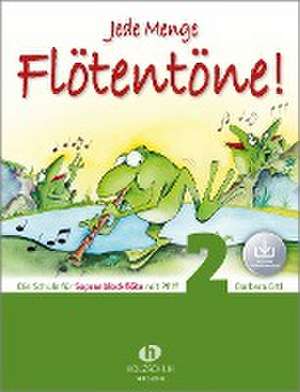 Jede Menge Flötentöne! 2 (mit Audio-Download) de Barbara Ertl