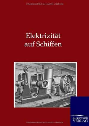 Elektrizität auf Schiffen de Aeg