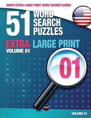 Sam's Extra Large Print Word Search Games de Sam Mark