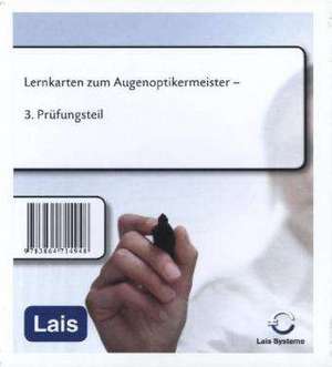 Lernkarten zum Augenoptikermeister