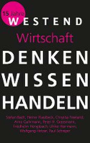 Denken Wissen Handeln Wirtschaft de Philipp Müller