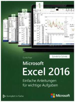 Microsoft Excel 2016 de Curtis Frye