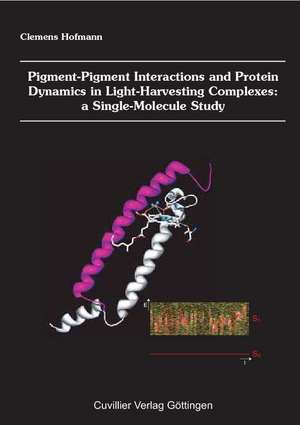 Pigment-Pigment Interactions and Protein Dynamics in Light-Harvesting Complexes: a Single-Molecule Study de Clemens Hofmann