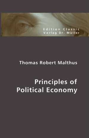 Principles of Political Economy de Thomas Robert Malthus