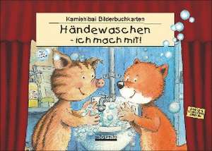 HÄNDEWASCHEN - ICH MACH MIT! 11 Kamishibai-Bilderbuchkarten de Julia Volmert