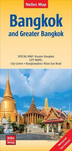 Nelles Map Bangkok and Greater Bangkok