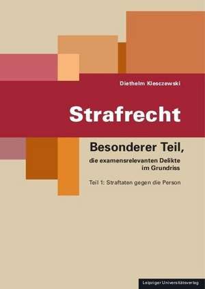 Strafrecht de Diethelm Klesczewski
