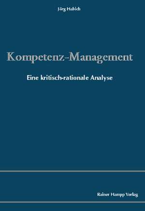 Kompetenz-Management de Jörg Habich