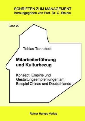 Mitarbeiterführung und Kulturbezug de Tobias Tennstedt