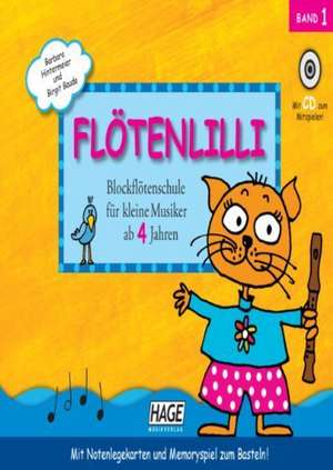 Flötenlilli, Sopranblockflötenschule1 de Helmut Hage