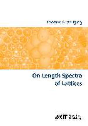 On Length Spectra of Lattices de Thomas Willging