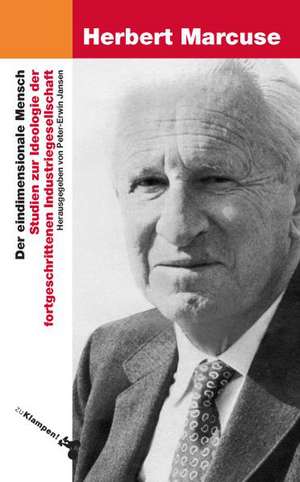 Der eindimensionale Mensch de Herbert Marcuse