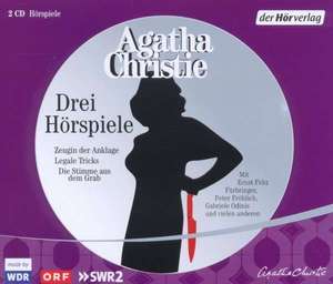 Drei Hörspiele de Agatha Christie