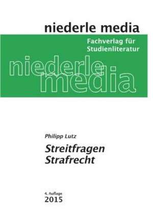 Streitfragen Strafrecht (62 Karteikarten) de Philipp Lutz