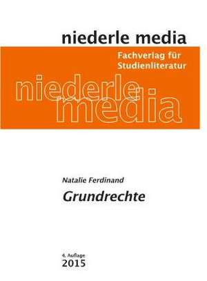 Grundrechte. Karteikarten de Natalie Ferdinand