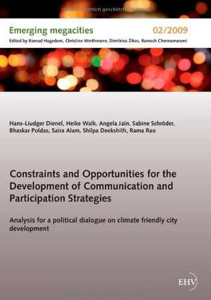 Constraints and Opportunities for the Development of Communication and Participation Strategies de Hans-Liudger Dienel