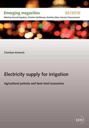 Electricity supply for irrigation de Christian Kimmich