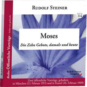 Moses de Rudolf Steiner